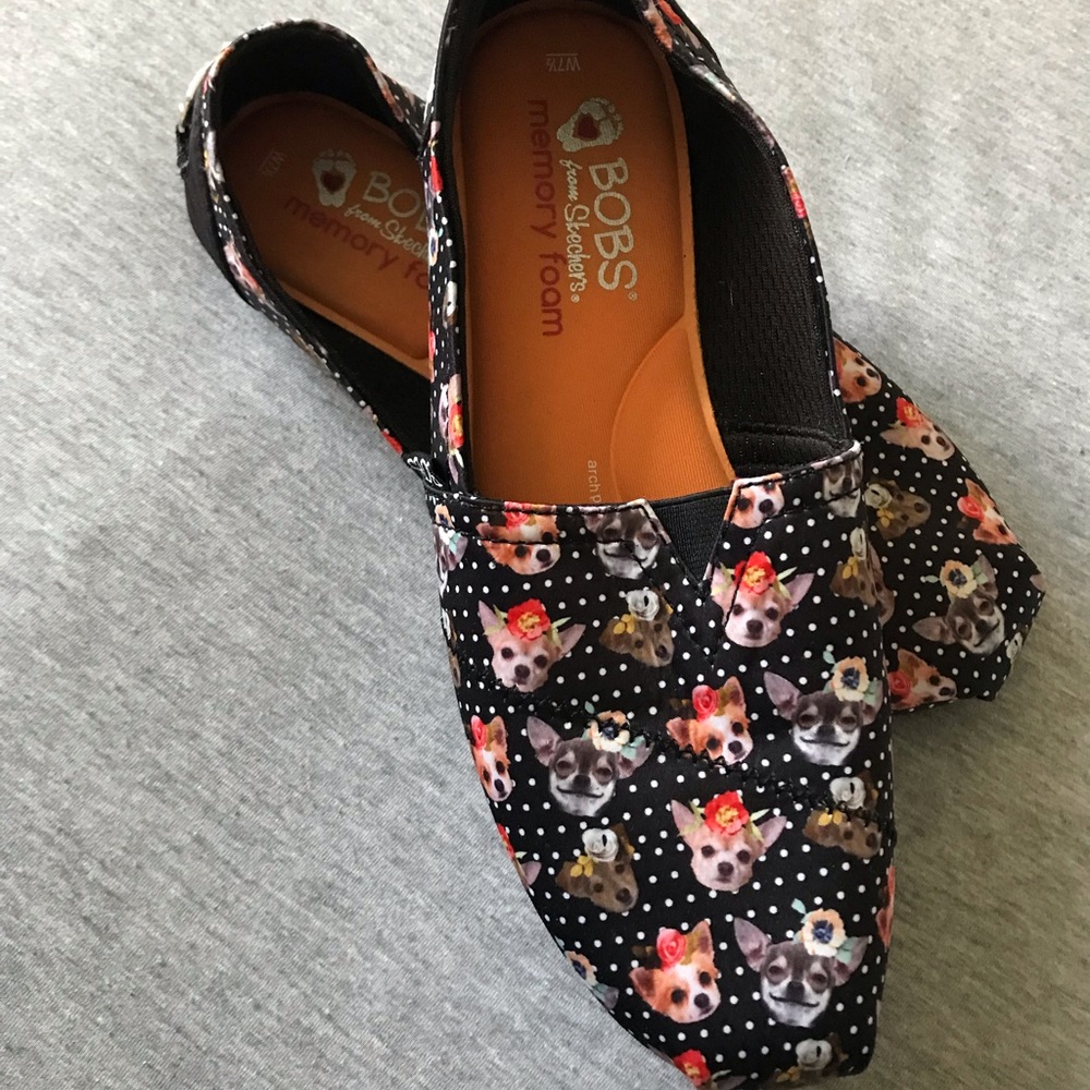 Chihuahua dog slip ons. Bobs, Memory Foam